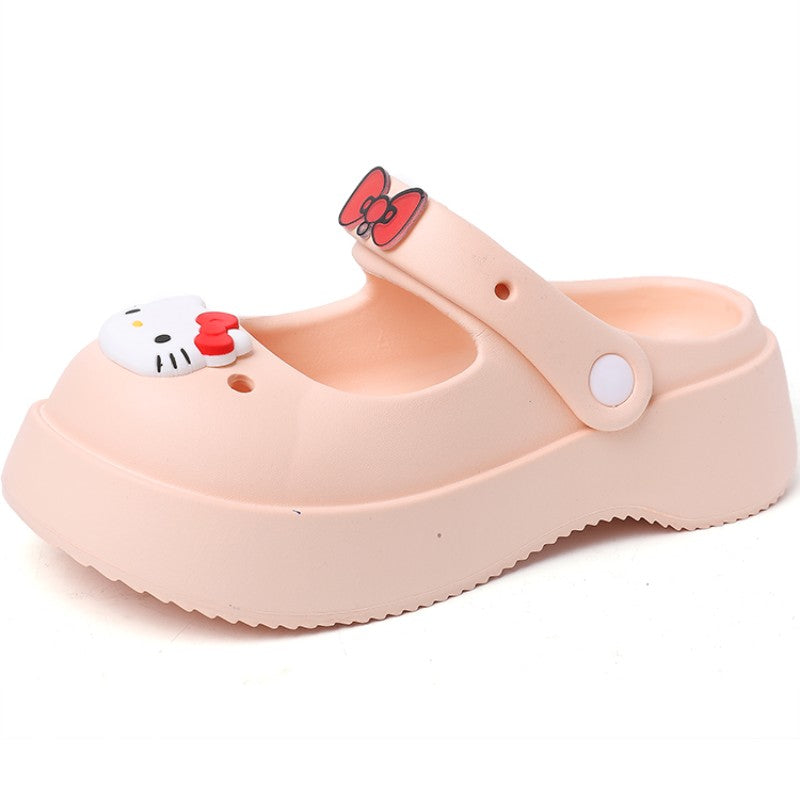 Platform hole shoes   HA1726