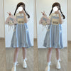 Lace cute doll skirt vest skirt   HA0829