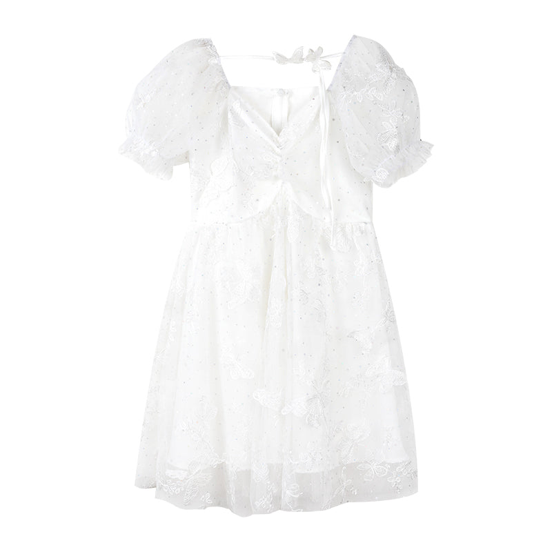 Fairy sweet white dress   HA0692