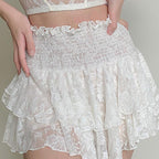 Double Lace Fairy Skirt    HA0343