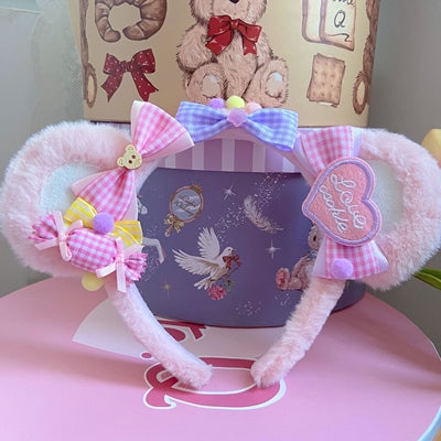 Lolita cute sweet plush headband    HA0770