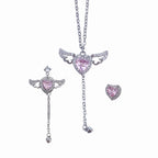 Love Wings Tassel Necklace   HA1225