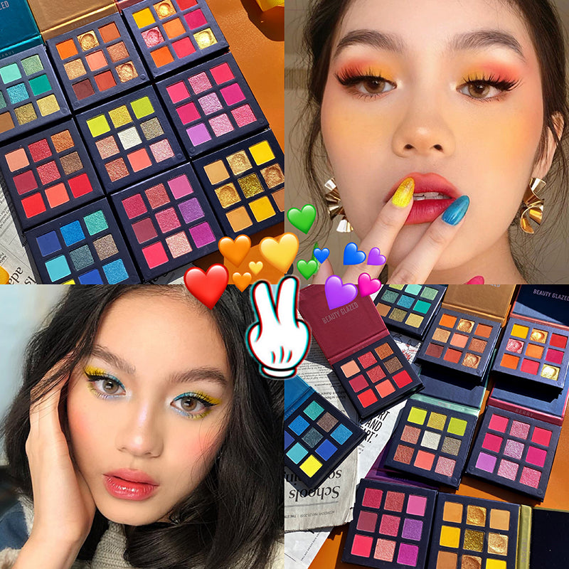 Nine Color Eyeshadow Palette   HA0127