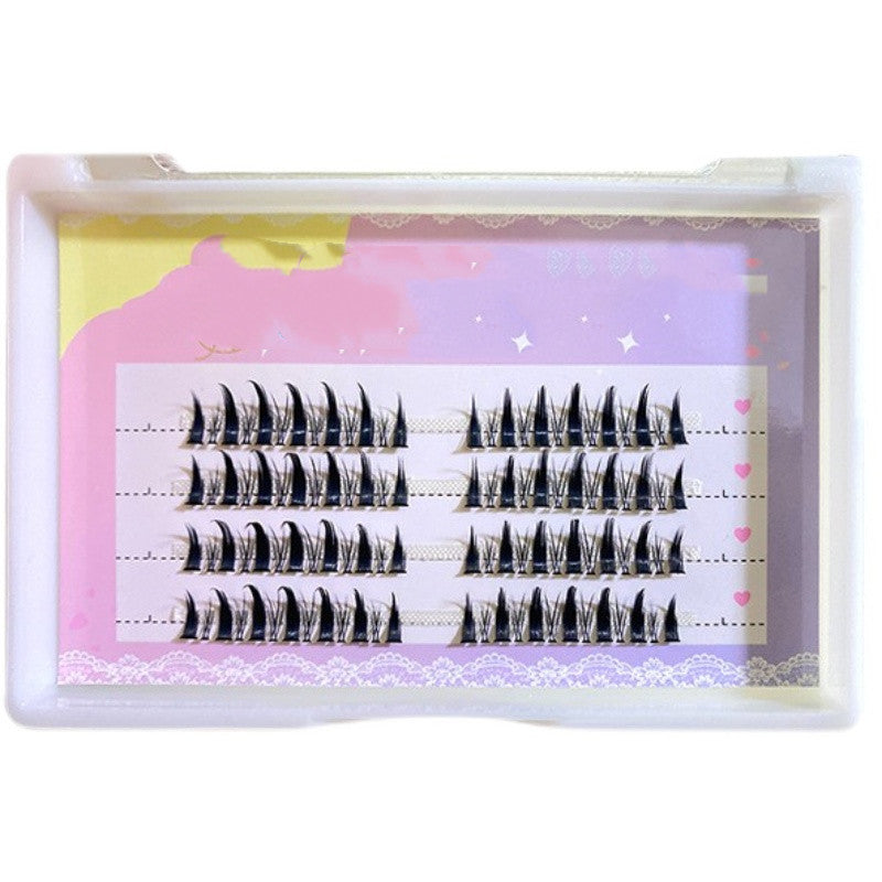 Little devil segmented false eyelashes    HA0652