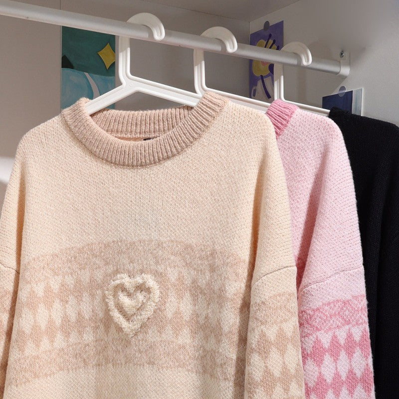 Sweet Heart Pullover   HA1457