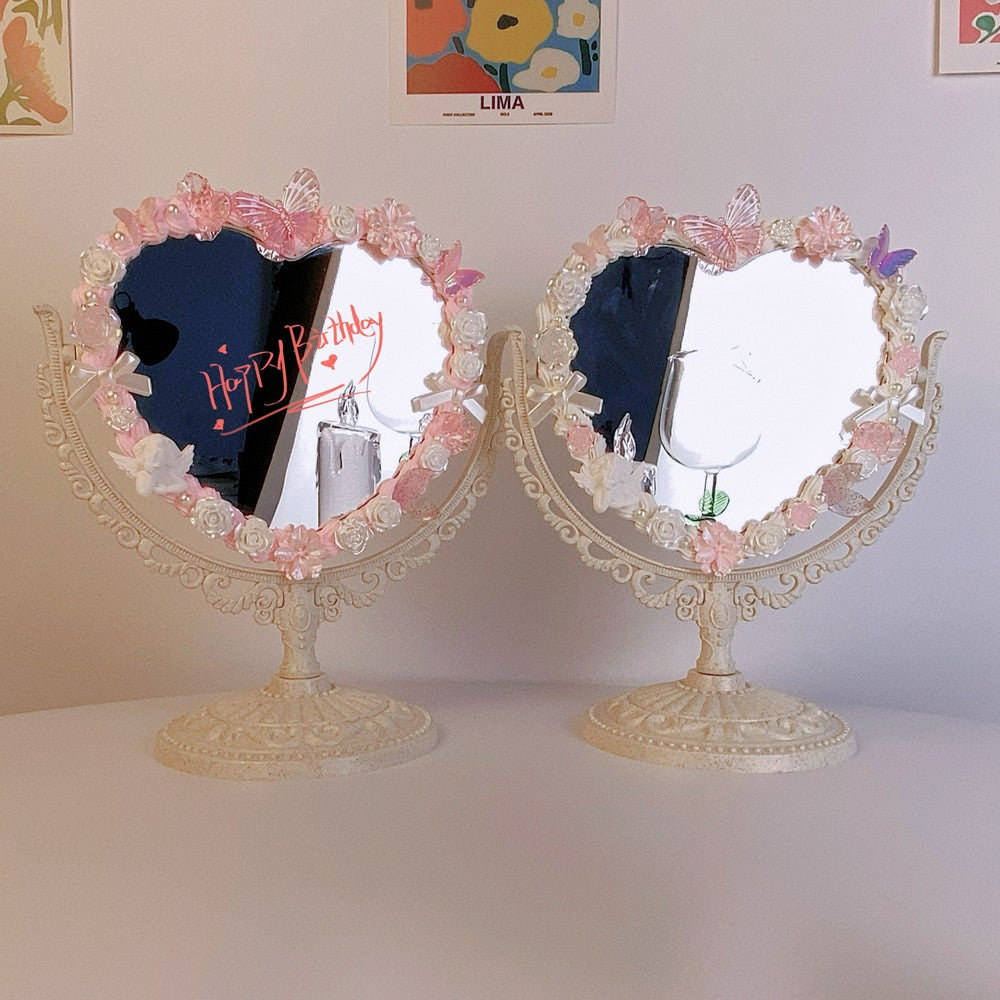 Double sided princess vanity mirror   HA1557