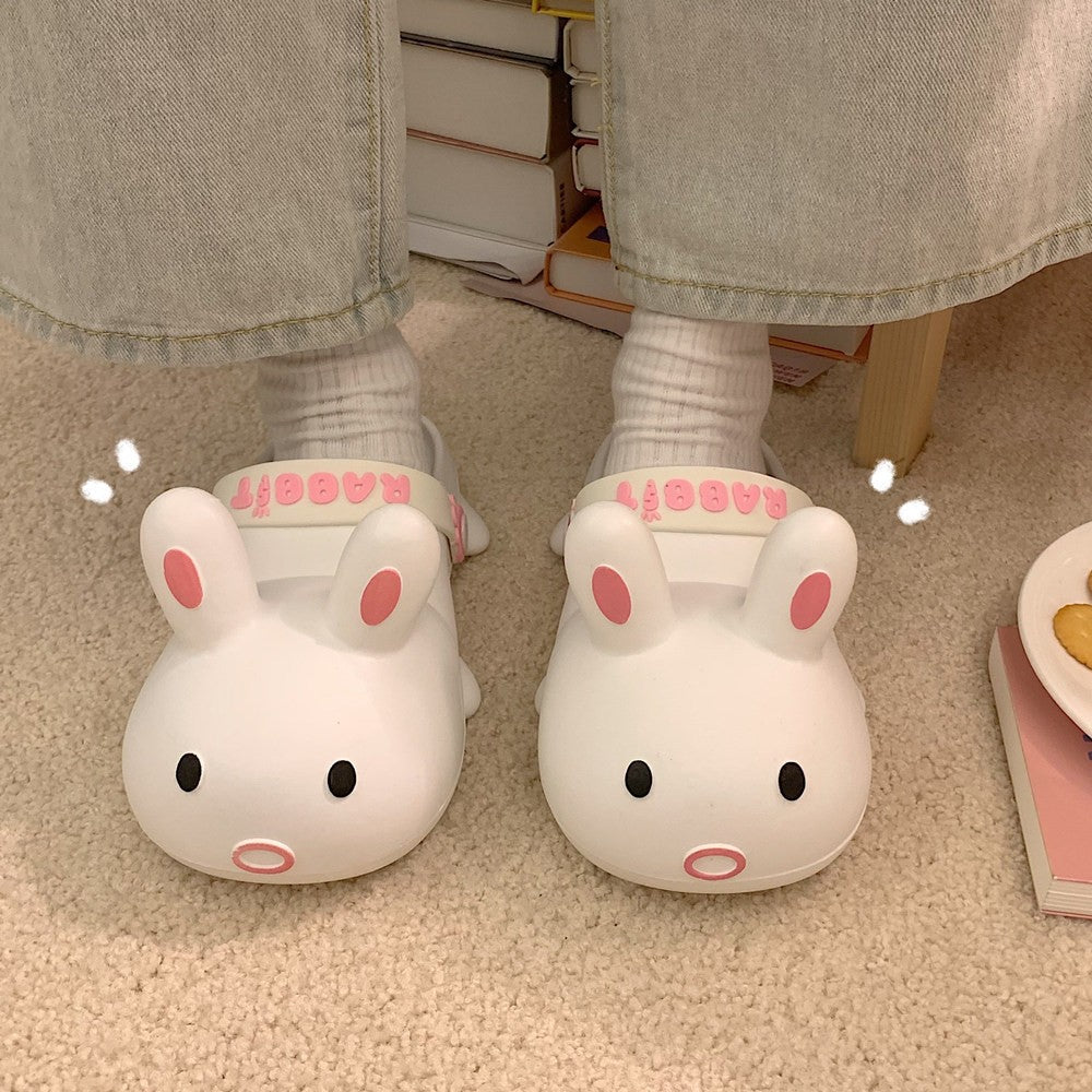 Cute Cartoon Rabbit Hole Shoes  HA1339