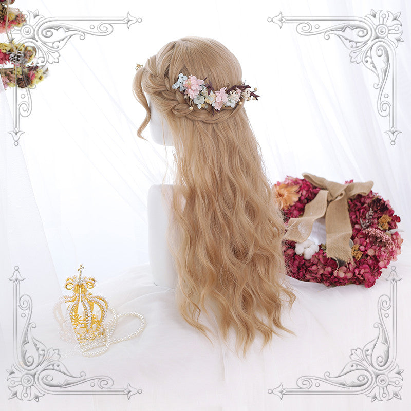 Daily soft girl long curly hair  HA0463