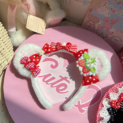 Lolita cute sweet plush headband    HA0770