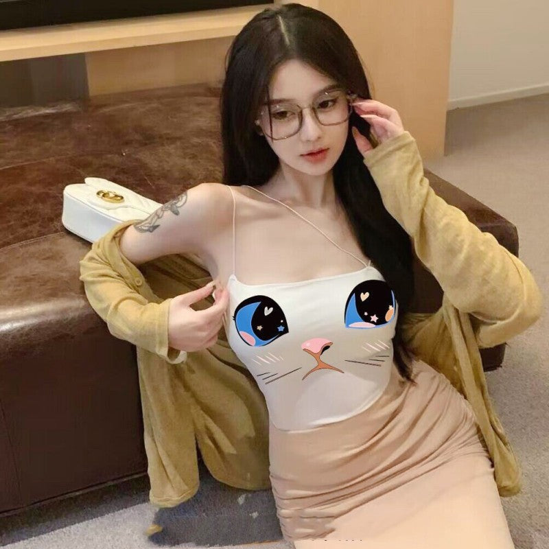 Thin shoulder camisole   HA1532