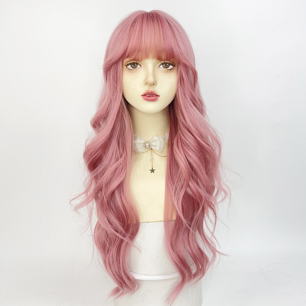 Cherry Blossom Pink Wave Wig   HA1253