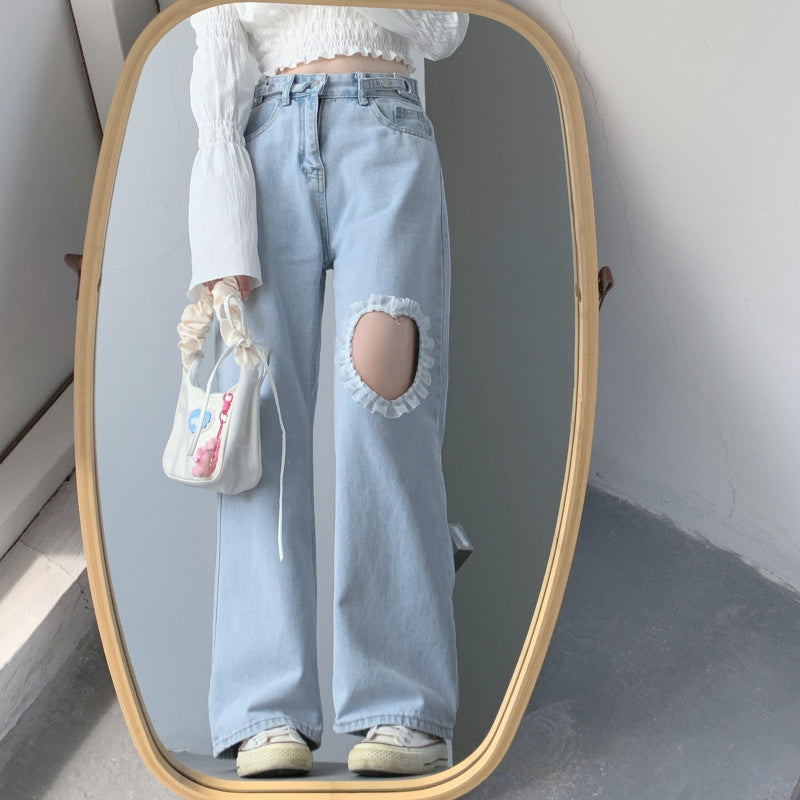 Straight Casual Jeans HA0975