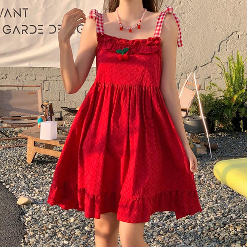 Cute cherry dress HA1063