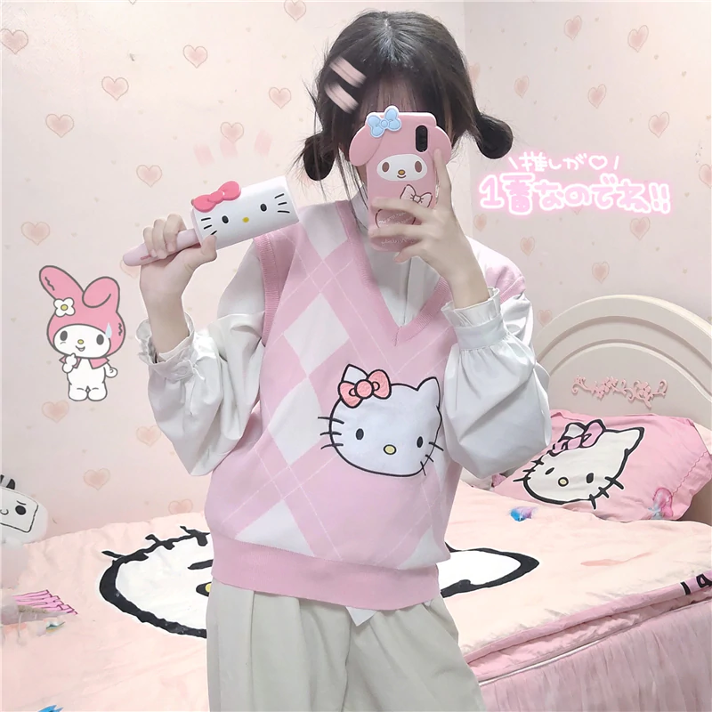 Sweater V-neck sweater   HA0700