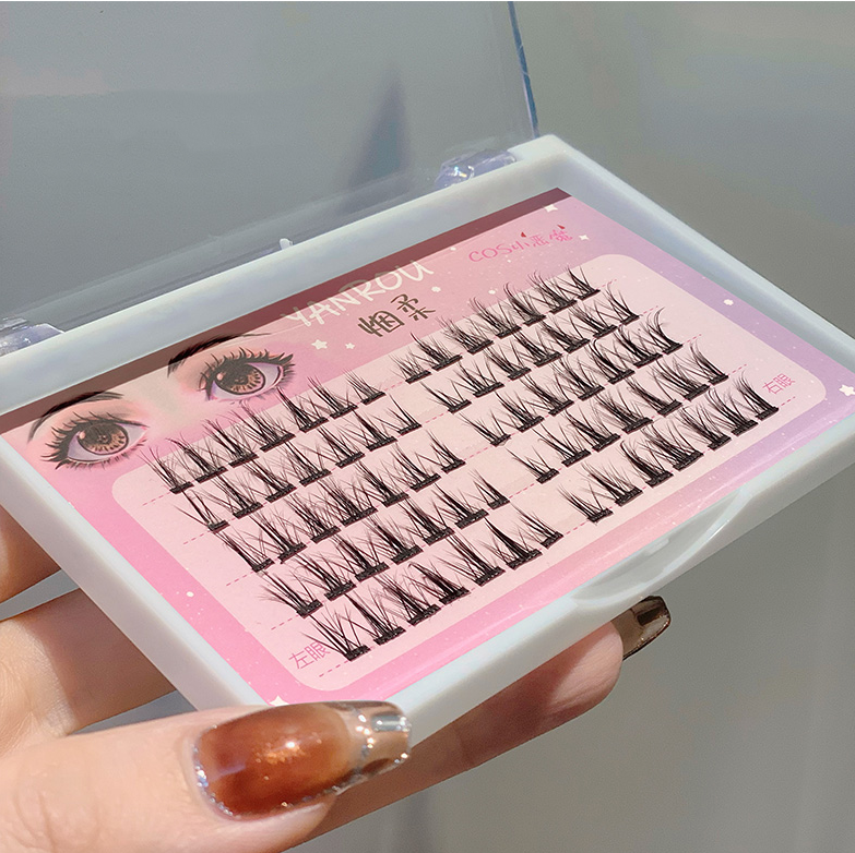 Segmented false eyelashes HA0029