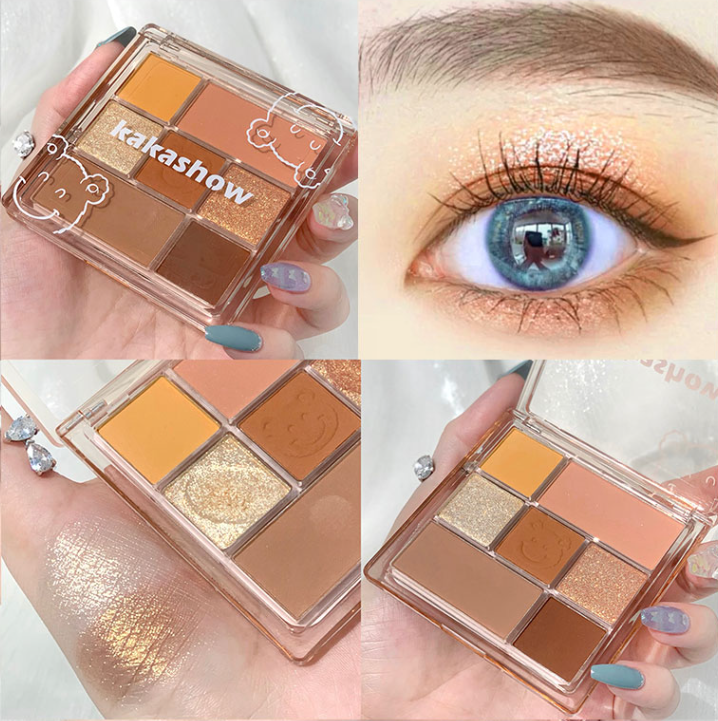 Seven-color eyeshadow palette HA0941