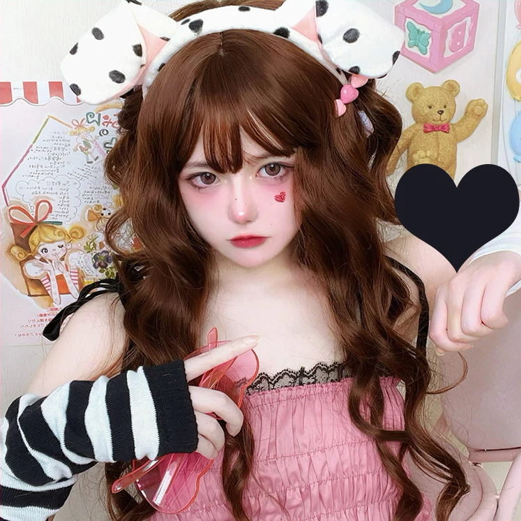 Spiral curl jk long curl wig HA0921