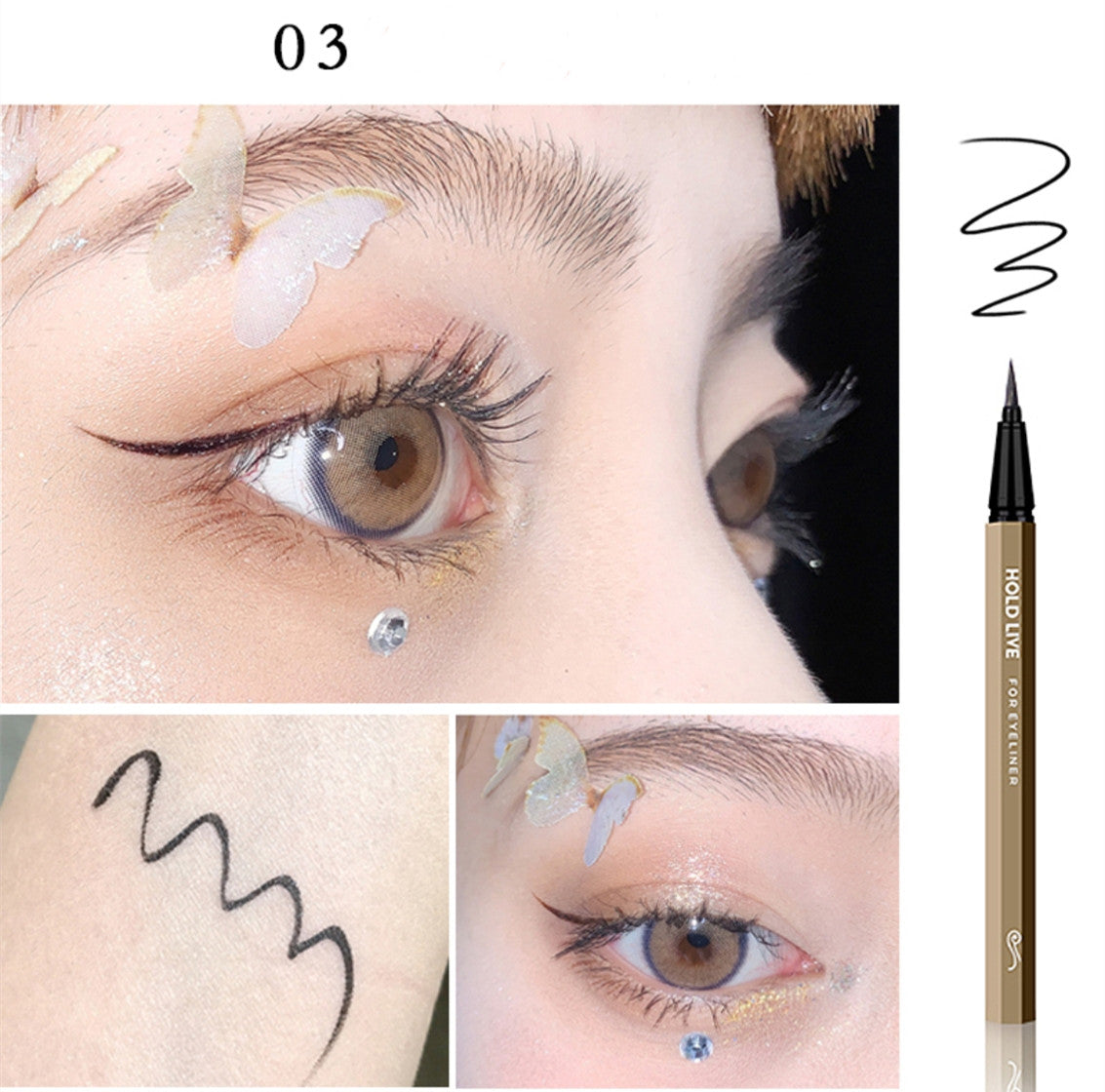 Natural Superfine Color Liquid Eyeliner Pencil  HA0092