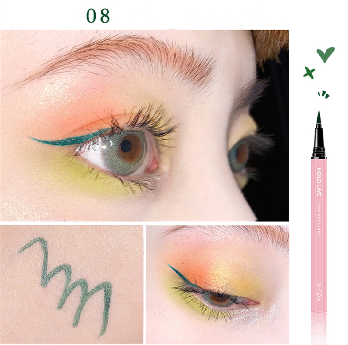 Natural Superfine Color Liquid Eyeliner Pencil  HA0092