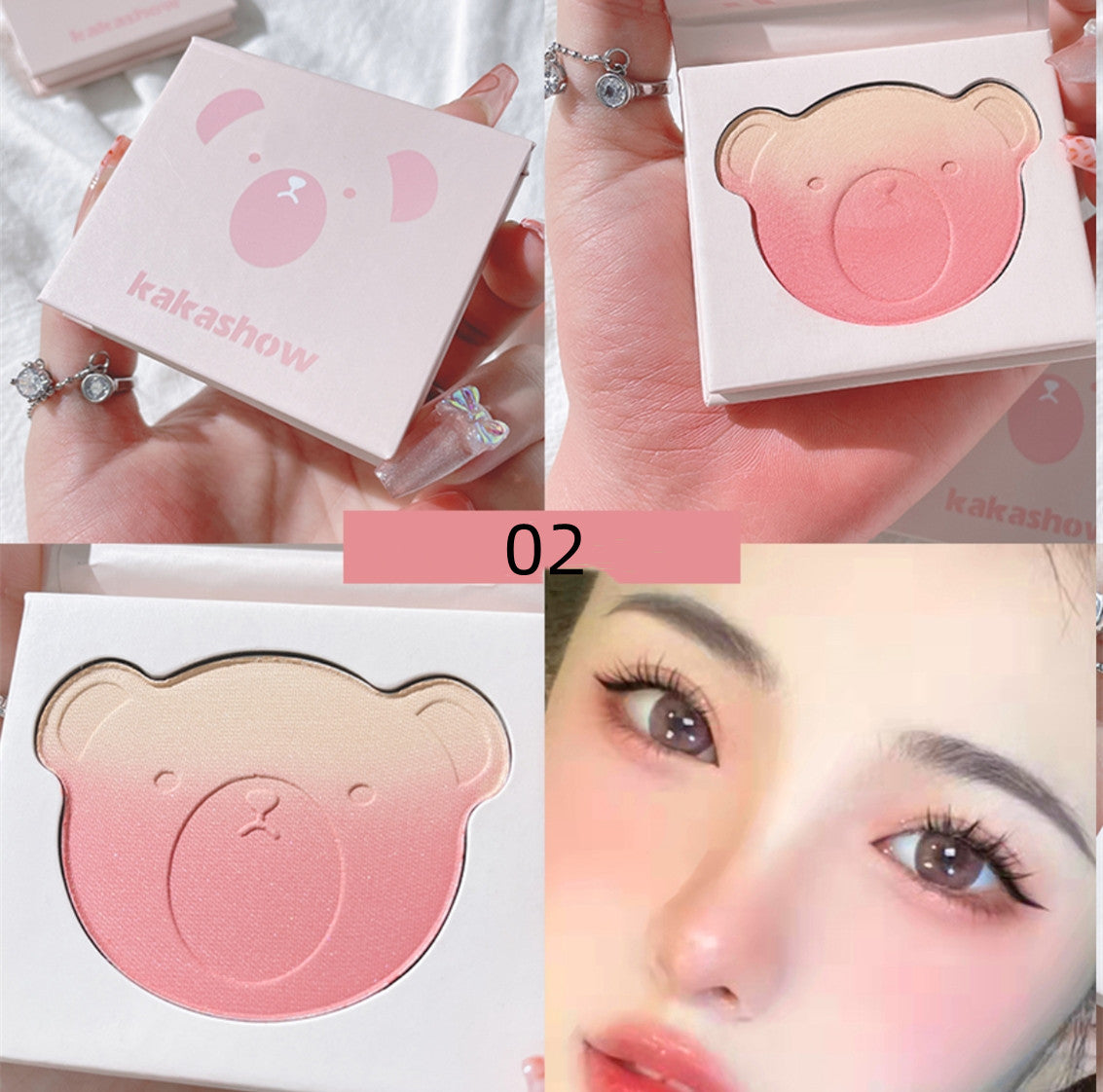Matte Rouge Gradient Blush  HA0093