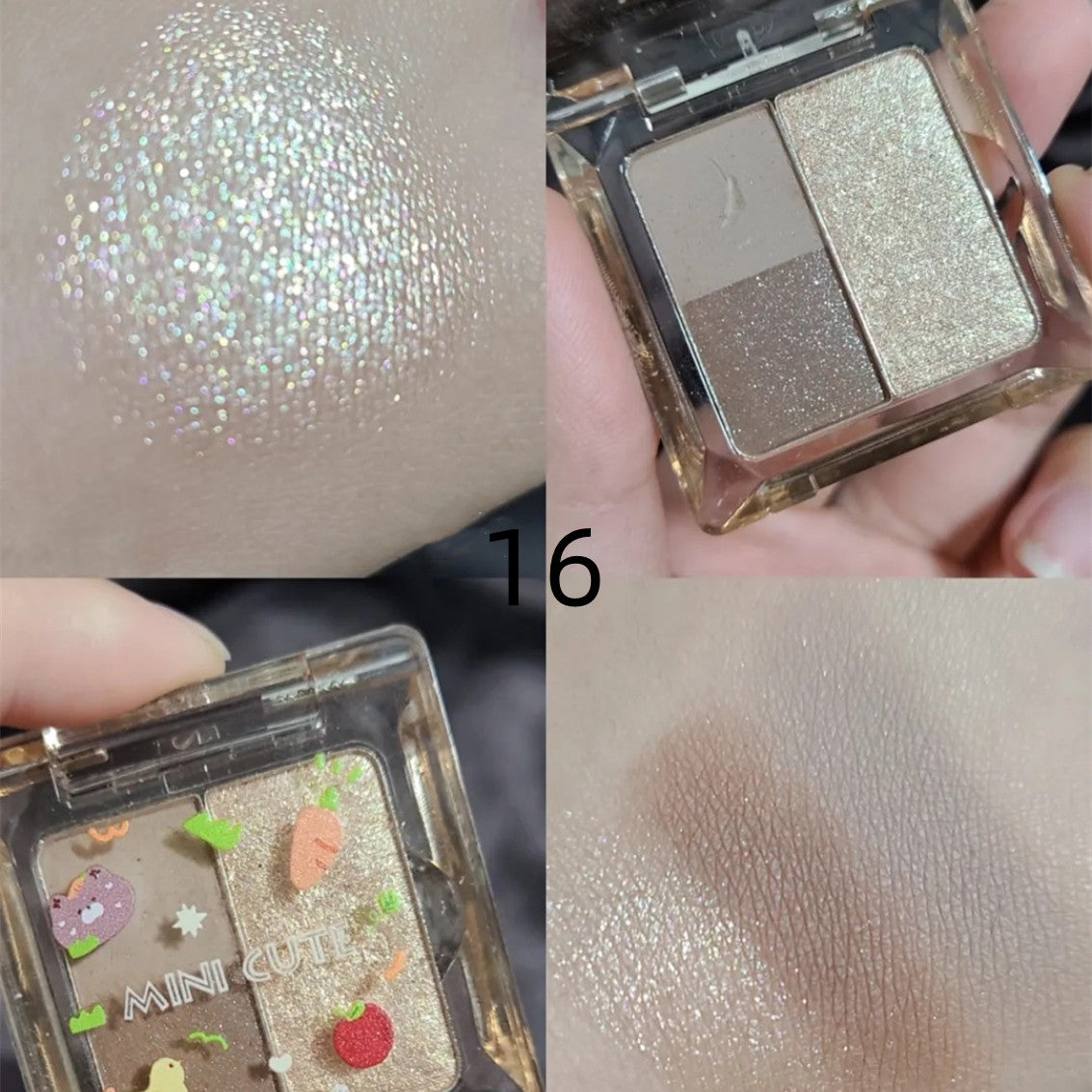 Fairy Sweet Mini Tricolor Eyeshadow   HA0096