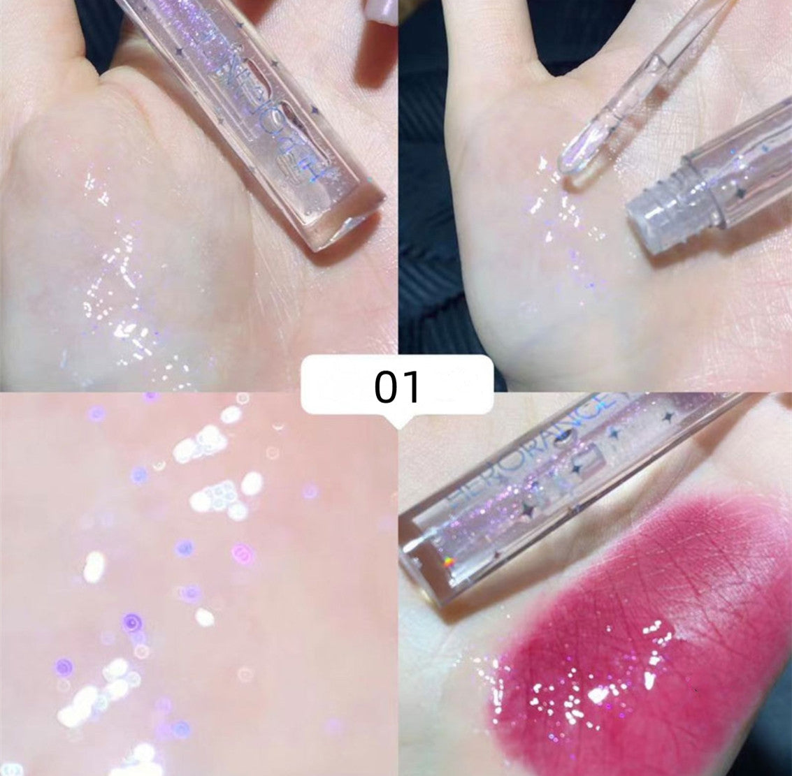 Mirror water glossy lip gloss 4-pack HA0105