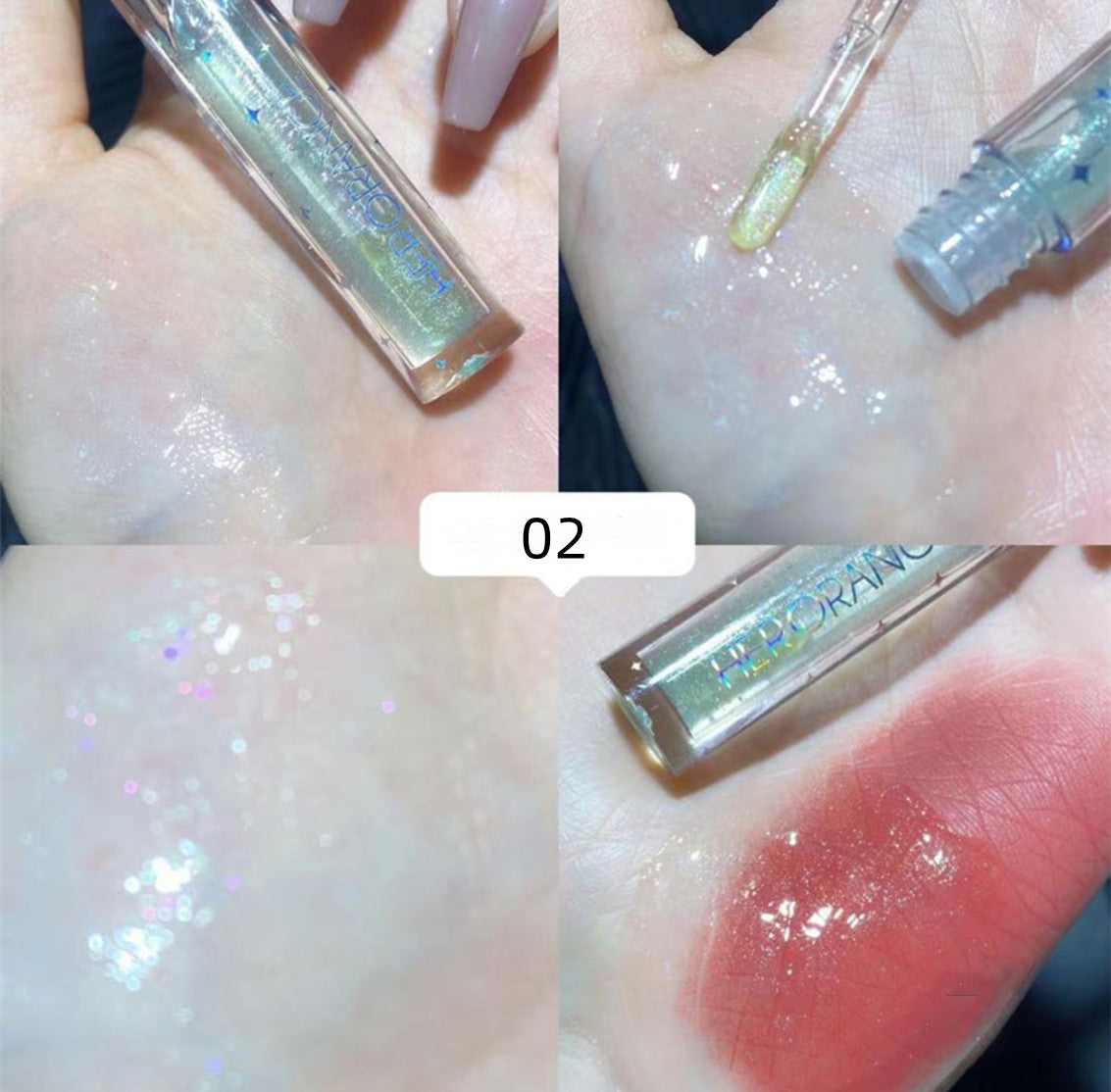 Mirror water glossy lip gloss 4-pack HA0105