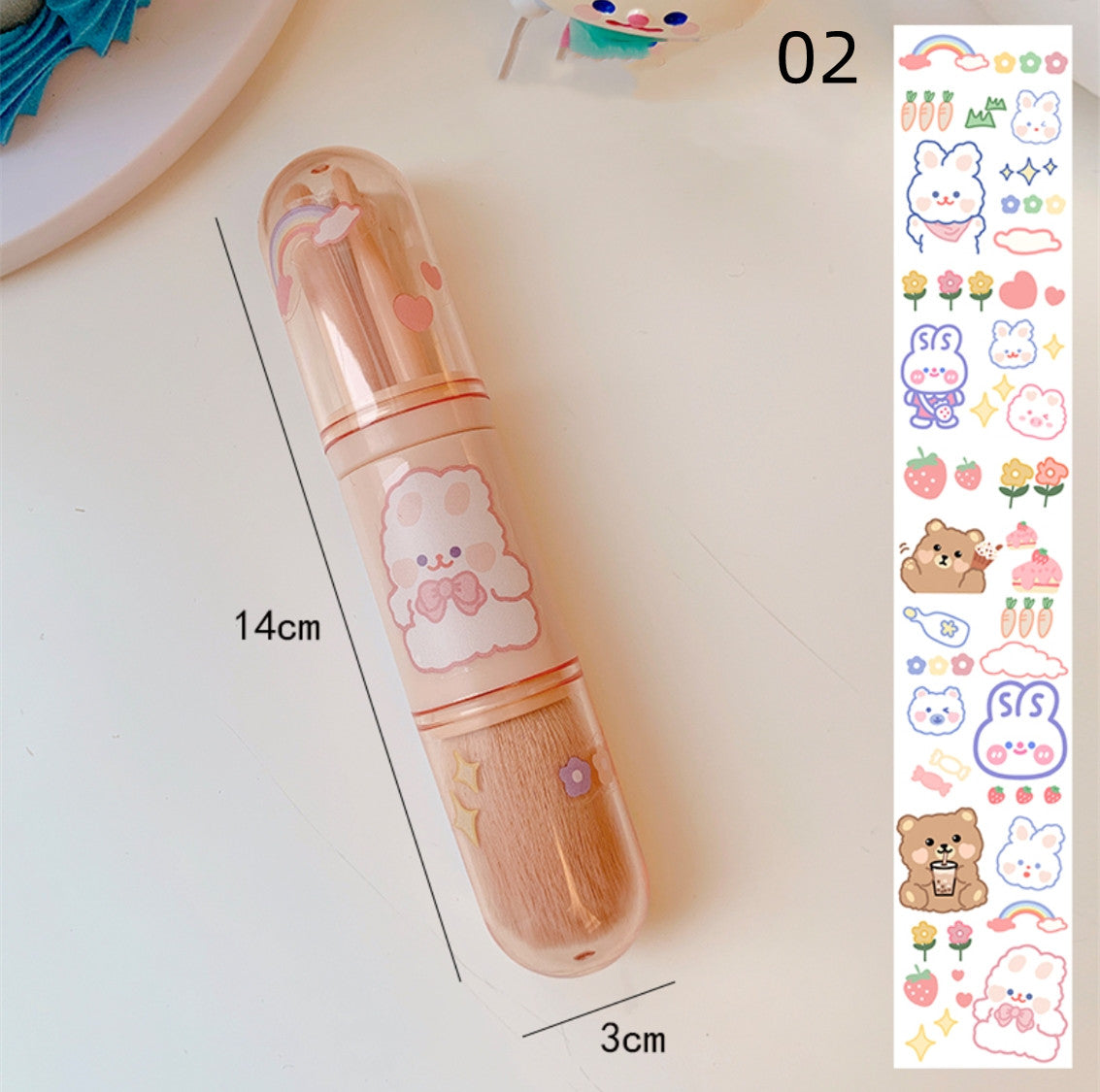Portable Mini Makeup Brush  HA0112