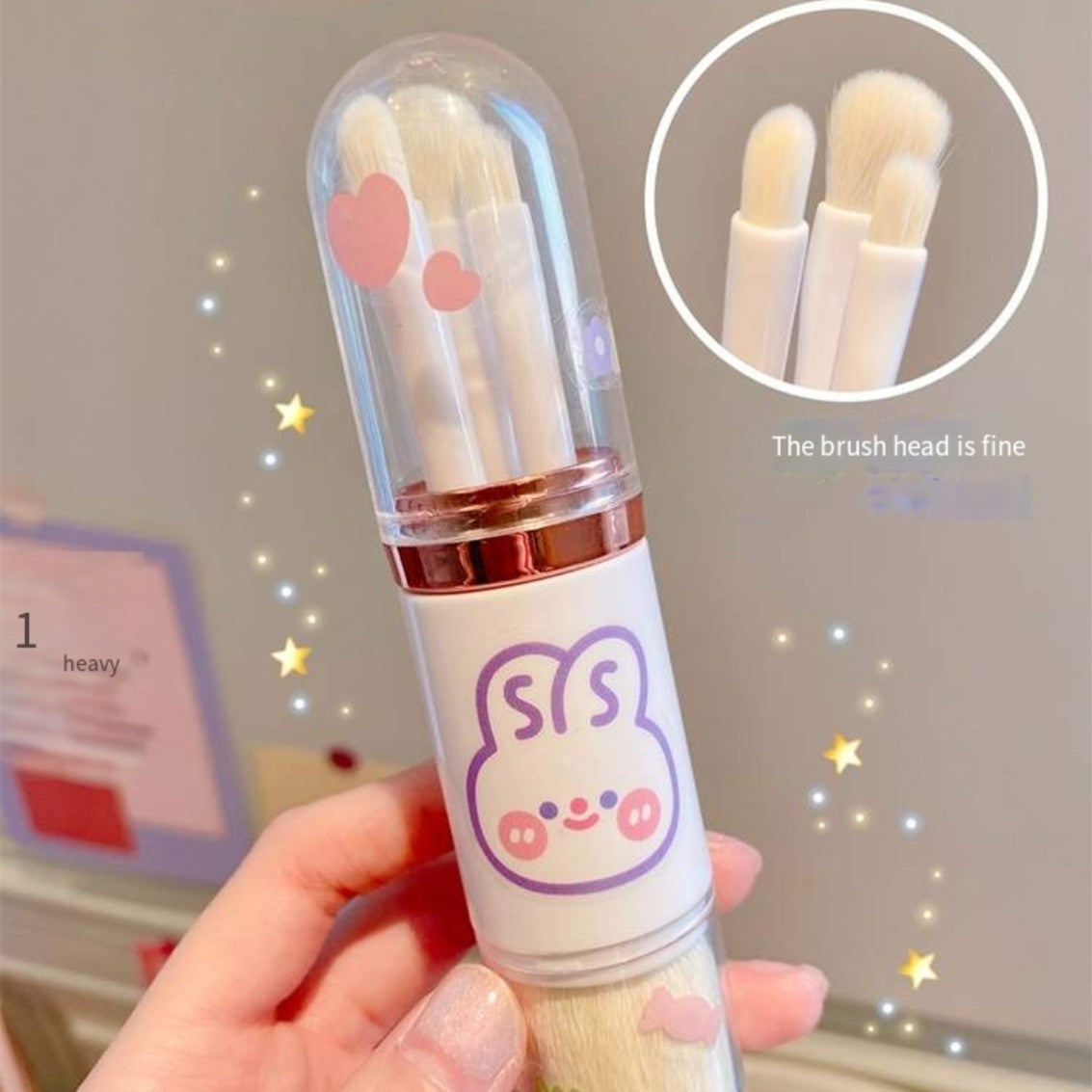Portable Mini Makeup Brush  HA0112