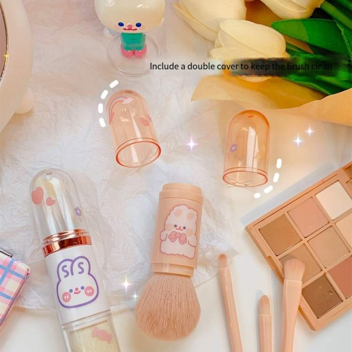 Portable Mini Makeup Brush  HA0112