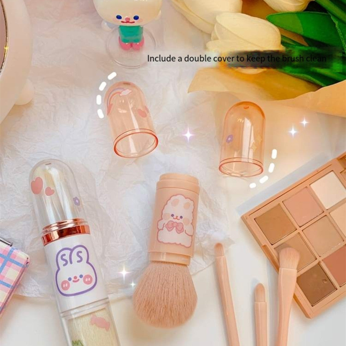 Portable Mini Makeup Brush  HA0112