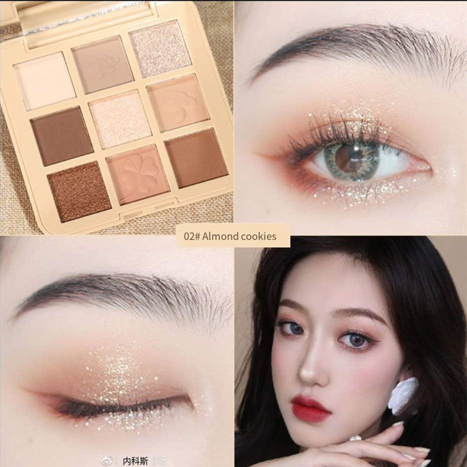 Nine-color pearlescent matte shadow plate   HA0115