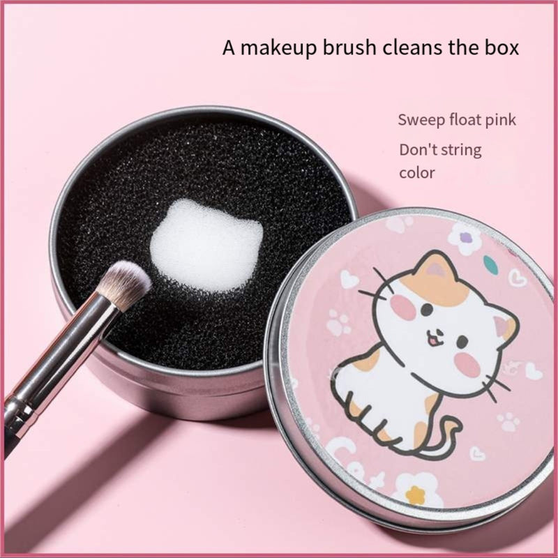 Makeup brush cleaning box  HA0166