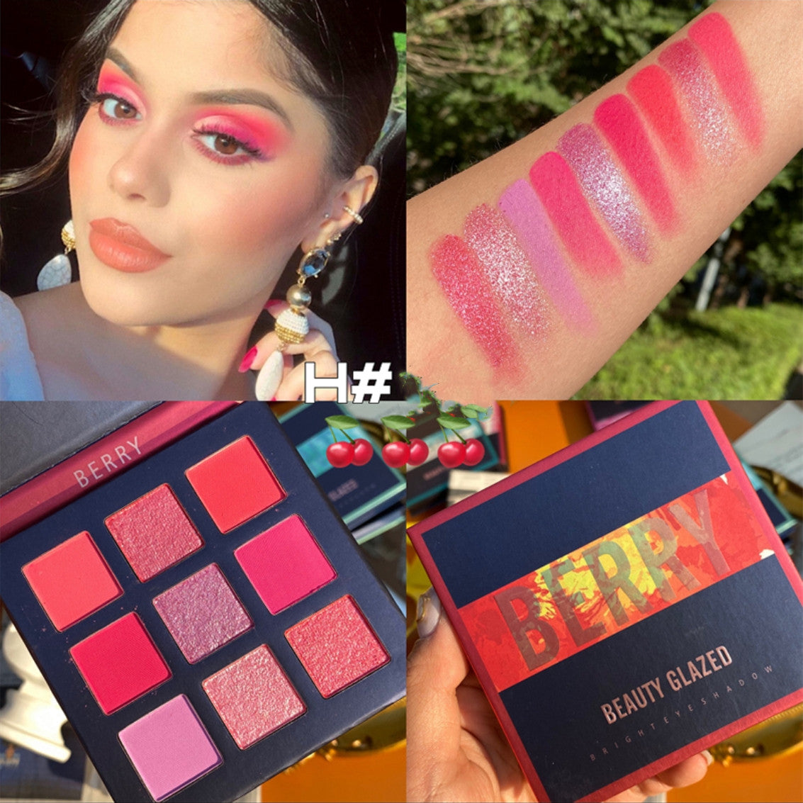 Nine Color Eyeshadow Palette   HA0127