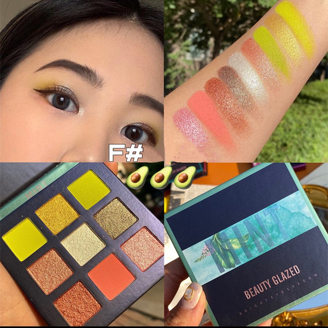 Nine Color Eyeshadow Palette   HA0127