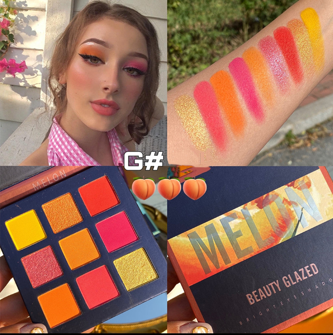 Nine Color Eyeshadow Palette   HA0127