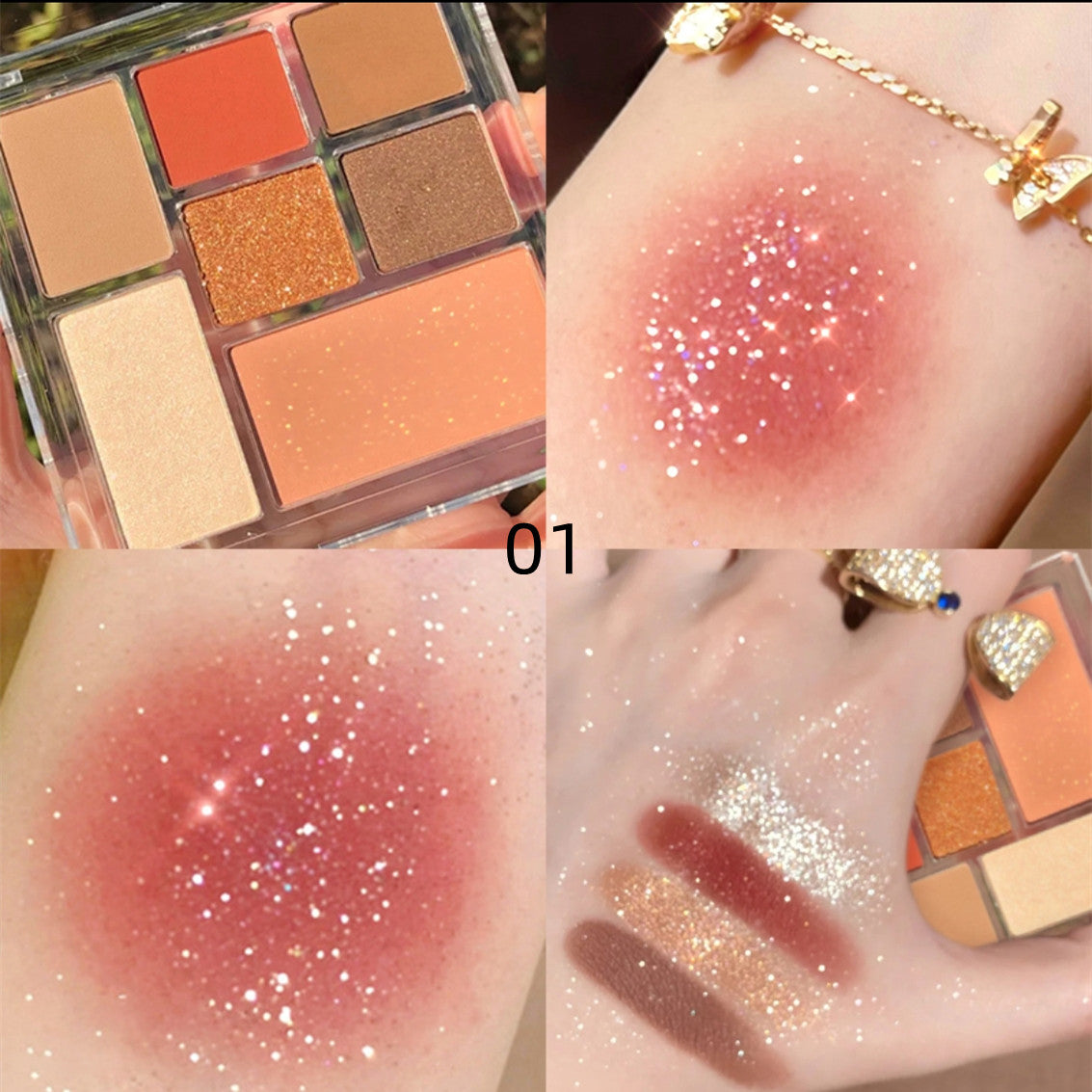 Seven Colors Fun Eyeshadow Palette   HA0202