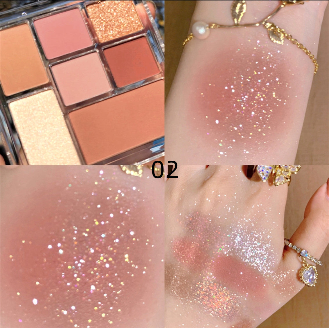 Seven Colors Fun Eyeshadow Palette   HA0202