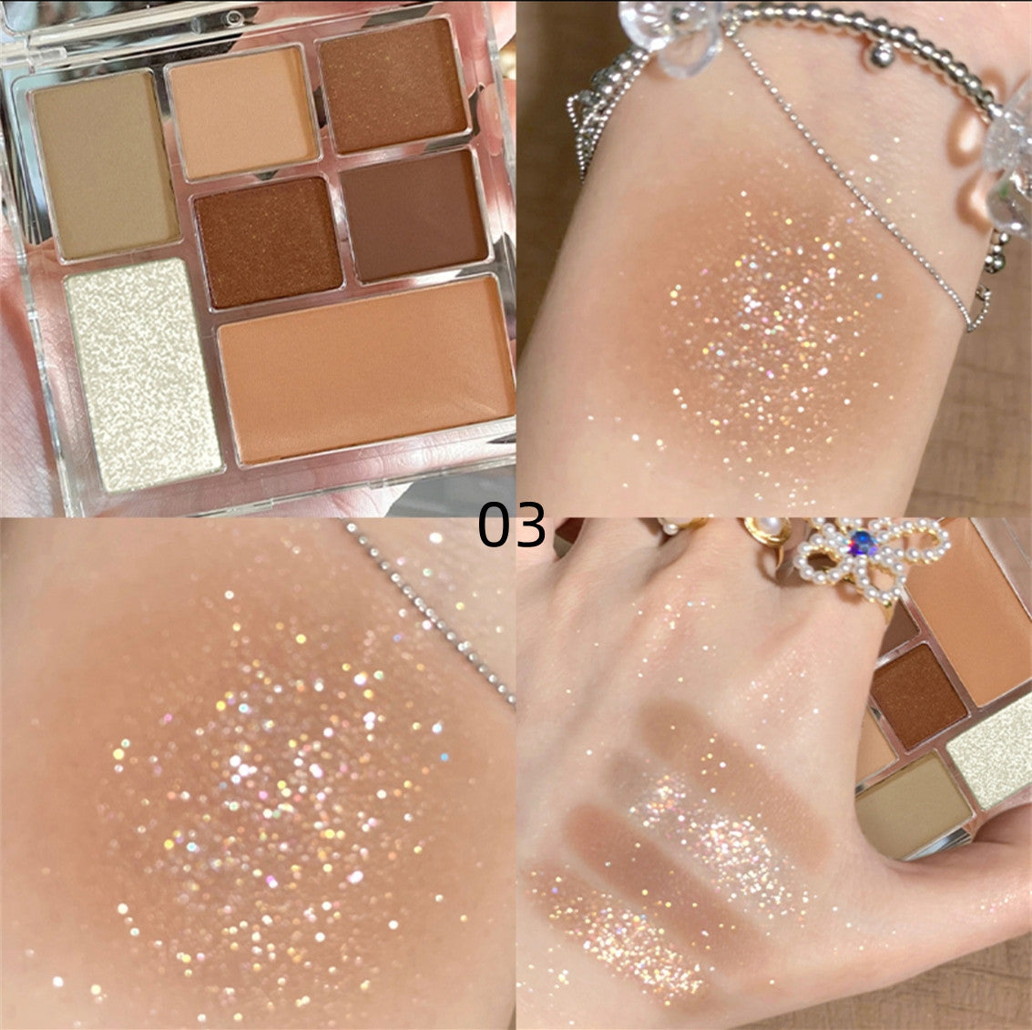 Seven Colors Fun Eyeshadow Palette   HA0202
