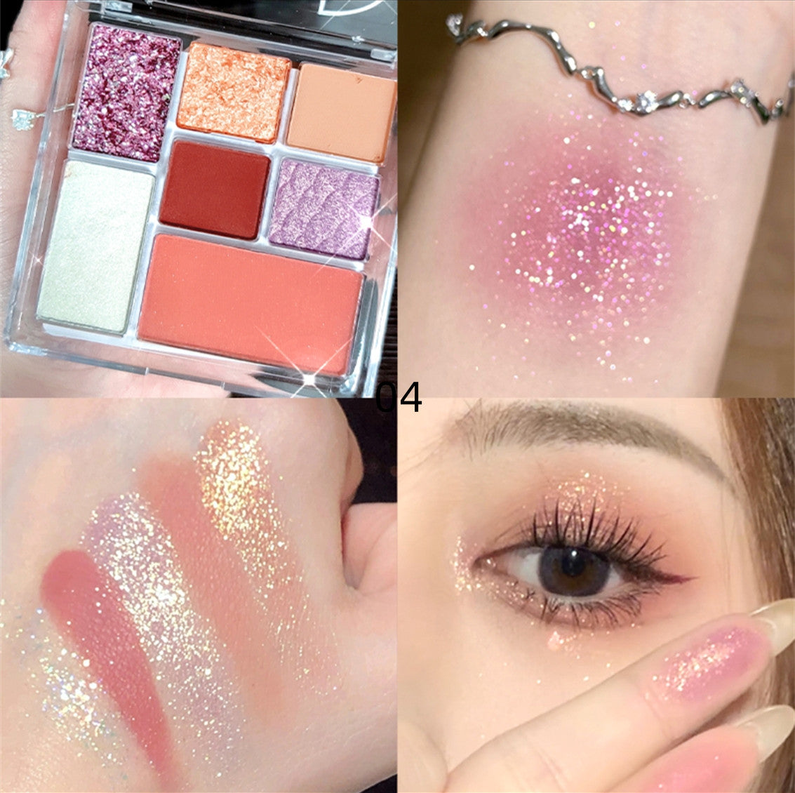Seven Colors Fun Eyeshadow Palette   HA0202