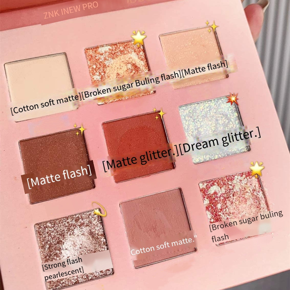 Nine Color Eyeshadow Palette    HA0203