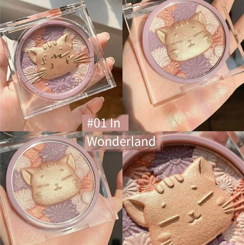 Cute cat blush    HA0205