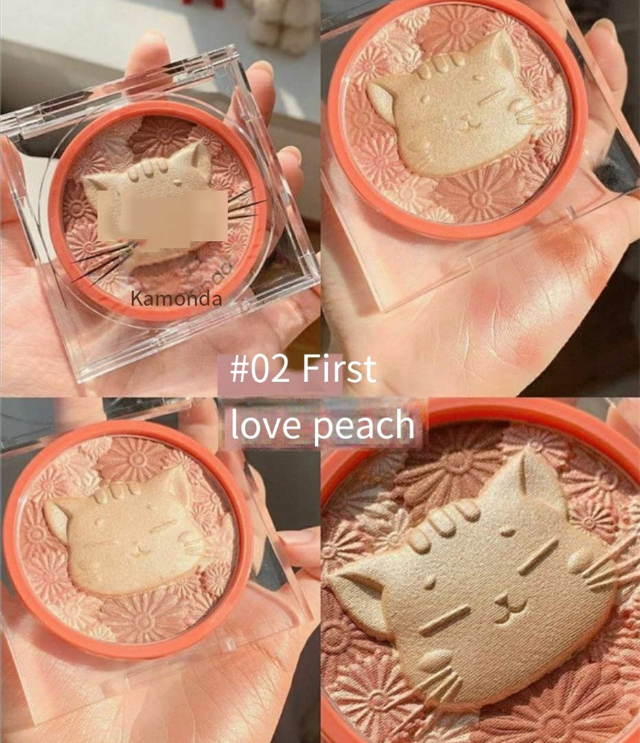 Cute cat blush    HA0205