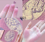 Queen Embossed Blush   HA0209