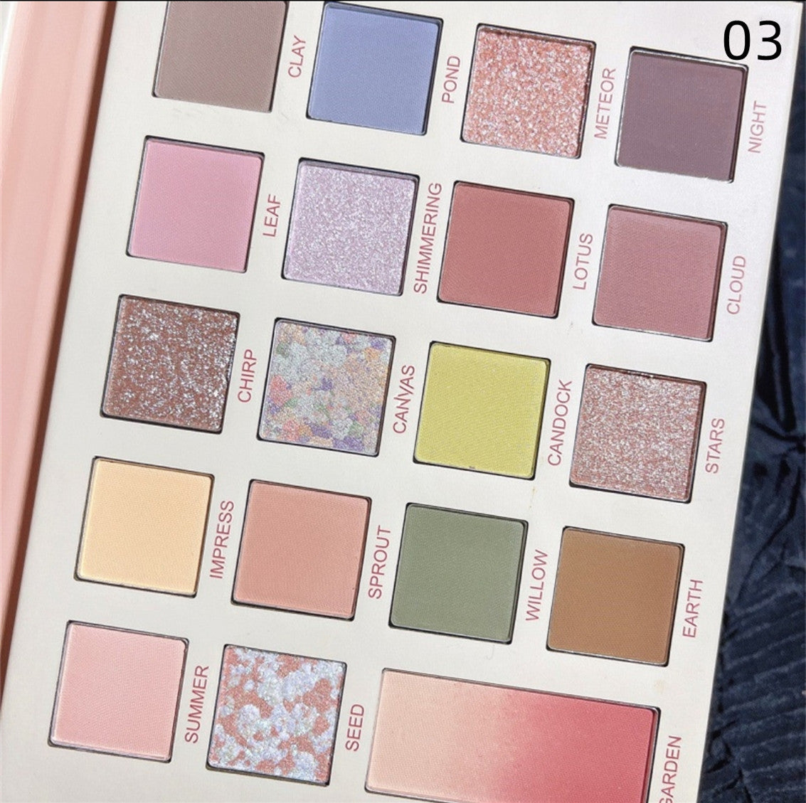 Highlighter eyeshadow palette   HA0440
