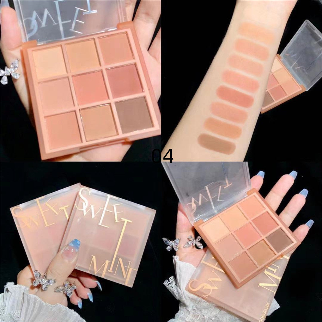 Highlighter eyeshadow palette   HA0440