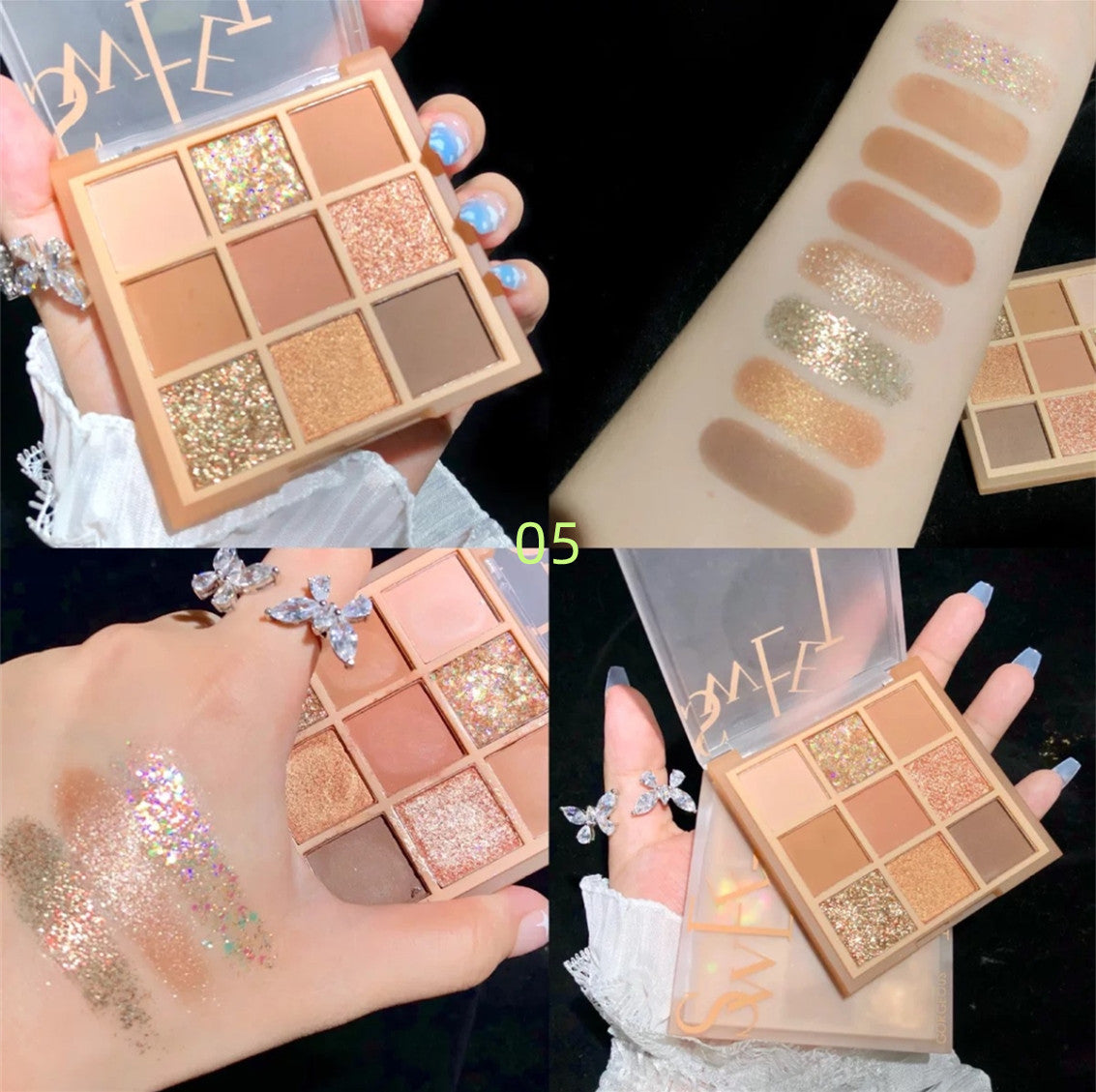 Highlighter eyeshadow palette   HA0440