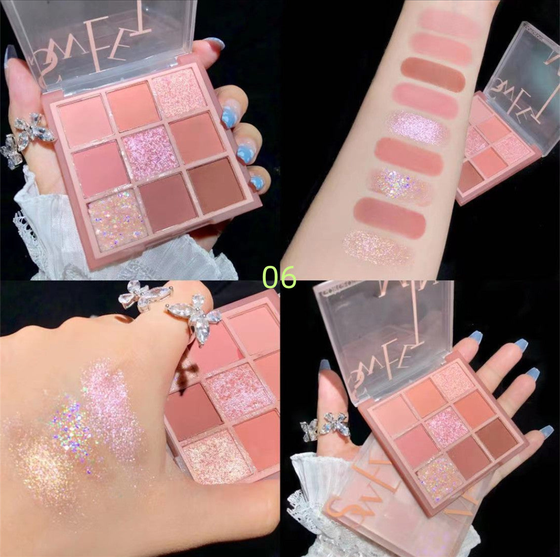 Highlighter eyeshadow palette   HA0440