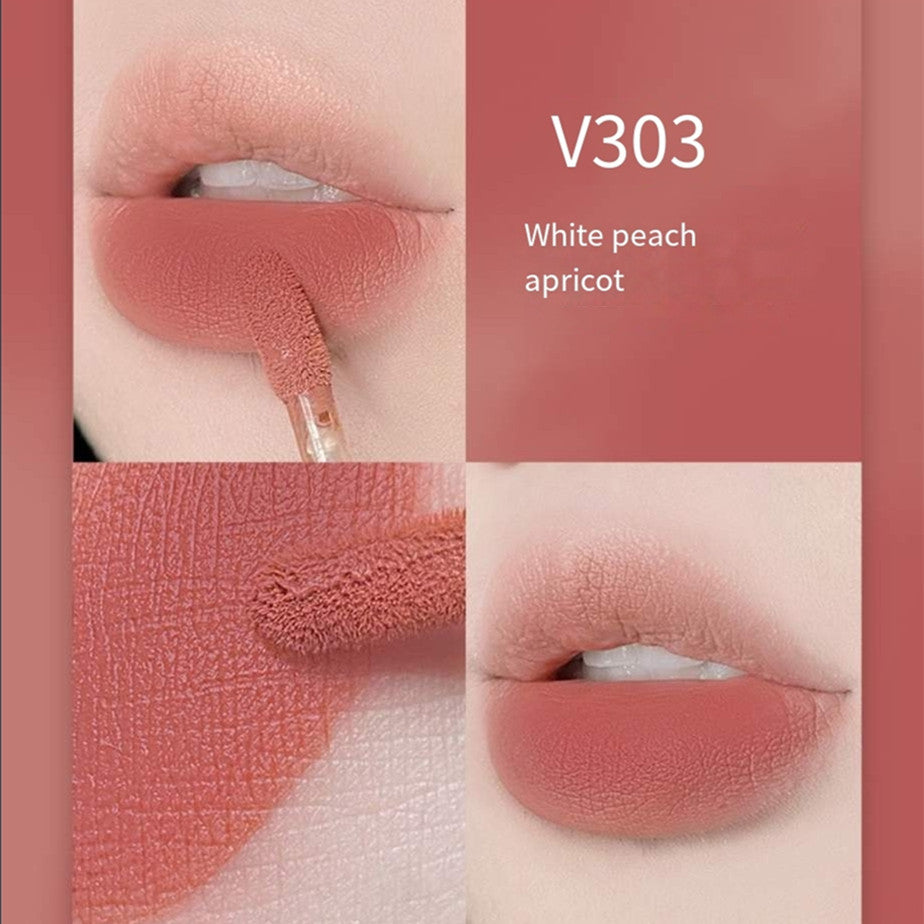 Flower Cherry Velvet Mist Lip Glaze  HA0449