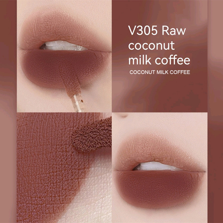 Flower Cherry Velvet Mist Lip Glaze  HA0449